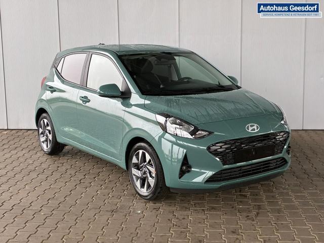 Hyundai i10 Advance 1.2 GDI Automatik / Rückfahrkamera Sitz + Lenkradheizung Navi Alu 15" 