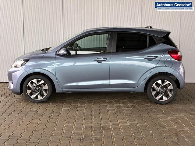 Hyundai i10 Advance 1.2 GDI Automatik / Rückfahrkamera Sitz + Lenkradheizung Navi Alu 15" 