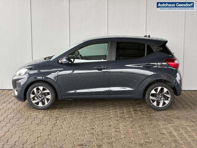 Hyundai i10 Advance 1.2 GDI Automatik / Rückfahrkamera Sitz + Lenkradheizung Navi Alu 15" 