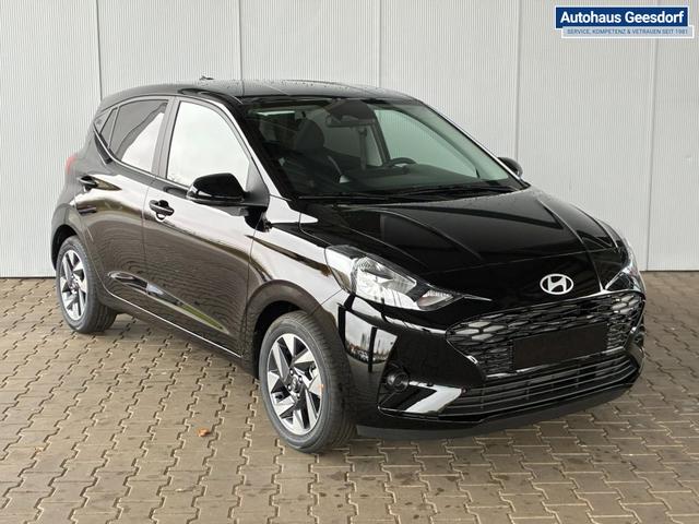 Hyundai i10 Advance 1.2 GDI Automatik / Rückfahrkamera Sitz + Lenkradheizung Navi Alu 15" 
