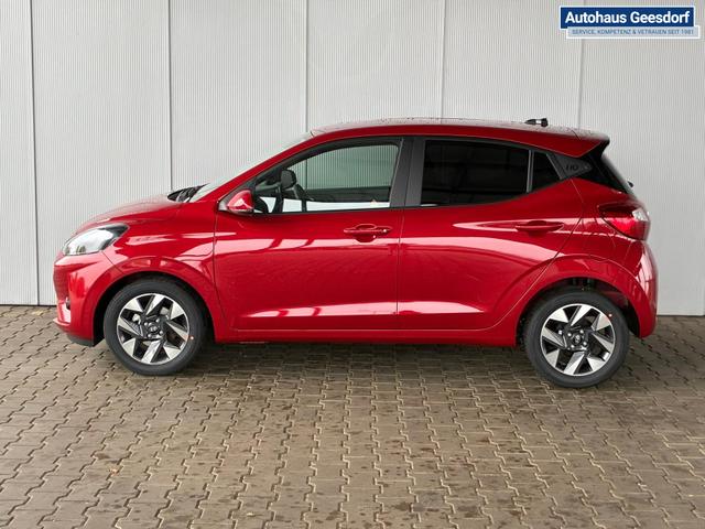 Hyundai i10 Advance 1.2 GDI Automatik / Rückfahrkamera Sitz + Lenkradheizung Navi Alu 15" 