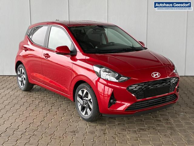 Hyundai i10 Advance 1.2 GDI Automatik / Rückfahrkamera Sitz + Lenkradheizung Navi Alu 15" 