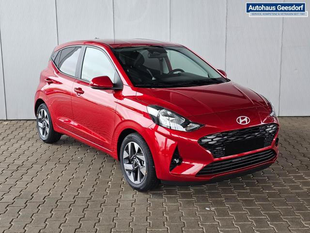 Hyundai i10 Premium 1.2 GDI Automatik / Sitz + Lenkradheizung Navi Klimaautomatik Alu 15'' 