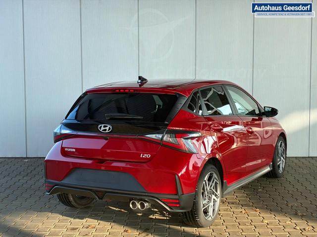 Hyundai i20 1.2 MPI N-Line / LED Tempomat Navi R&uuml;ckfahrkamera Alu 17" 
