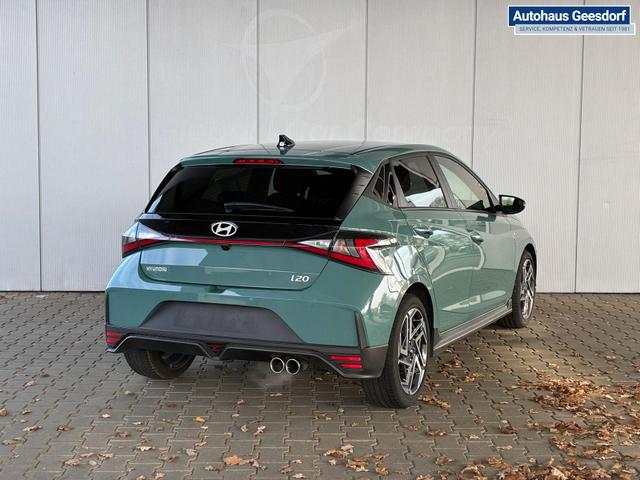 Hyundai i20 1.2 MPI N-Line / LED Tempomat Navi R&uuml;ckfahrkamera Alu 17" 