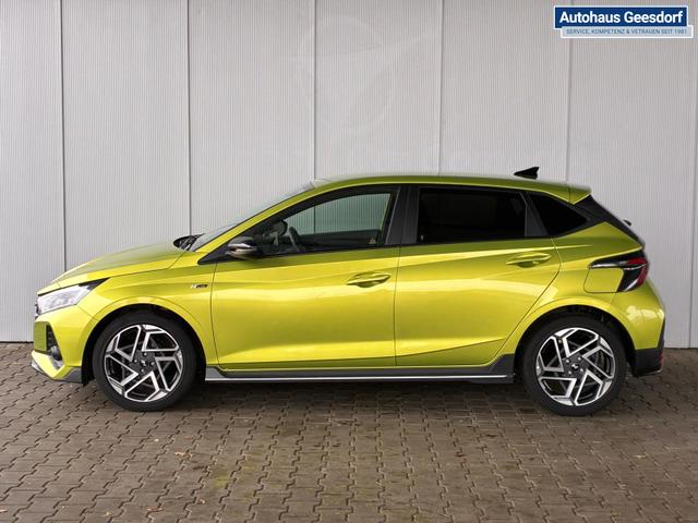 Hyundai i20 1.2 MPI N-Line / LED Tempomat Navi R&uuml;ckfahrkamera Alu 17" 