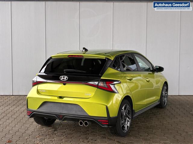 Hyundai i20 1.2 MPI N-Line / LED Tempomat Navi R&uuml;ckfahrkamera Alu 17" 