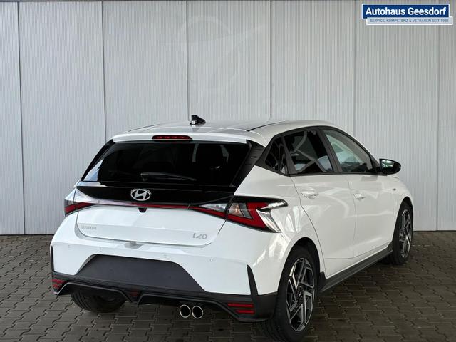 Hyundai i20 1.2 MPI N-Line / LED Tempomat Navi R&uuml;ckfahrkamera Alu 17" 