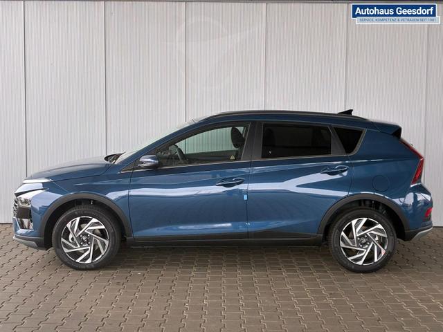 Hyundai BAYON Premium 1.0 T-GDI 100 PS 48V 7DCT / Keyless ACC Soundsystem BOSE Sitz + Lenkradheizung LED Navi PDC V&H Kamera Totwinkel Alu 16" 