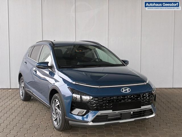 Hyundai BAYON Premium 1.0 T-GDI 100 PS 48V 7DCT / Keyless ACC Soundsystem BOSE Sitz + Lenkradheizung LED Navi PDC V&H Kamera Totwinkel Alu 16" 