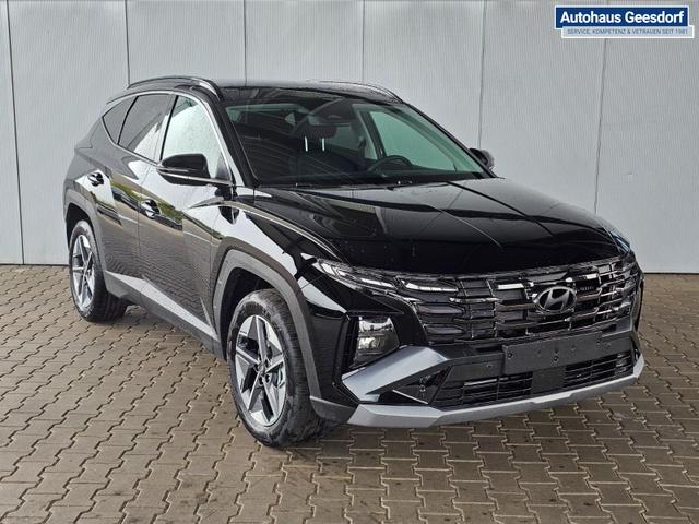 Hyundai TUCSON E-Motion 1.6 T-GDi 2WD HEV / Panoramadach ACC LED Sitz + Lenkradheizung Navi PDC V&H Kamera Alu 18" 