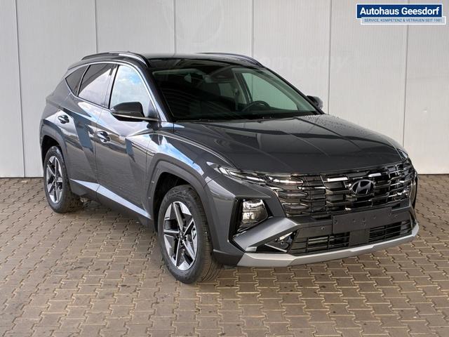 Hyundai TUCSON E-Motion 1.6 T-GDi 2WD HEV / Panoramadach ACC LED Sitz + Lenkradheizung Navi PDC V&H Kamera Alu 18" 