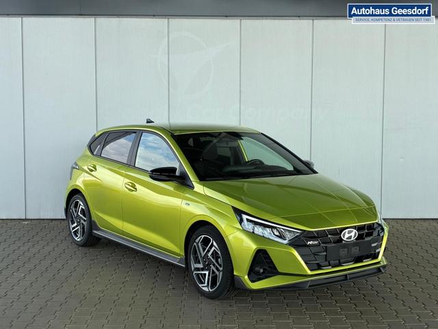 Hyundai i20 1.2 MPI N-Line / LED Tempomat Navi R&uuml;ckfahrkamera Alu 17" 