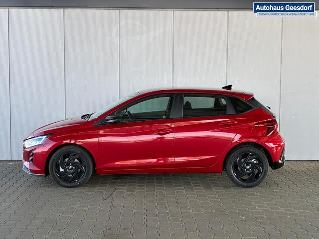 Hyundai i20 1.0 T-GDi 6 MT Go Plus Blackline / LED Sitz & Lenkr.Heiz./ PDC m.Kamera Navi Alu16 