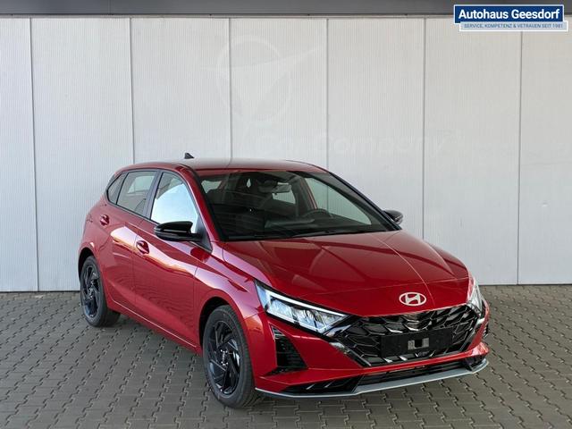 Hyundai i20 1.0 T-GDi 6 MT Go Plus Blackline / LED Sitz & Lenkr.Heiz./ PDC m.Kamera Navi Alu16 