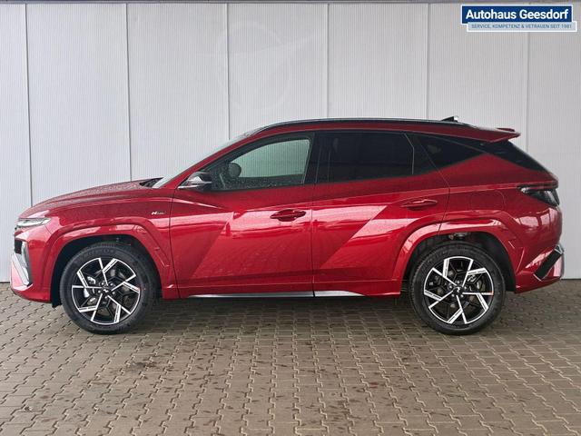 Hyundai TUCSON HEV 2WD N-Line X Pano / MY27 Panoramadach Head-Up 360&deg; Kam. ACC Sitz + Lenkradheiz. Sitzbel&uuml;ftung Alu 19" 