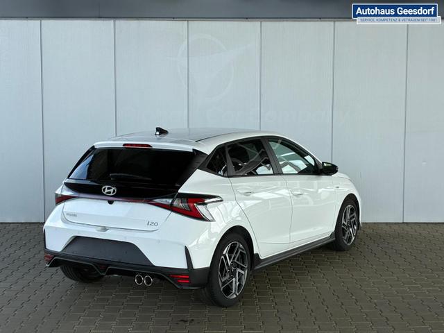 Hyundai i20 1.2 MPI N-Line / LED Tempomat Navi R&uuml;ckfahrkamera Alu 17" 