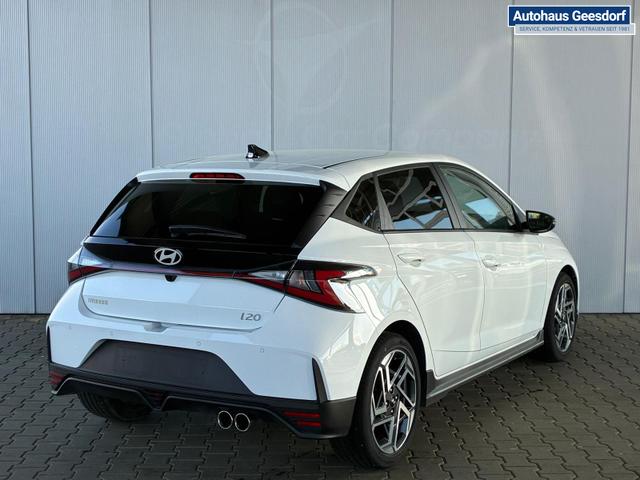 Hyundai i20 1.2 MPI N-Line / LED Tempomat Navi R&uuml;ckfahrkamera Alu 17" 