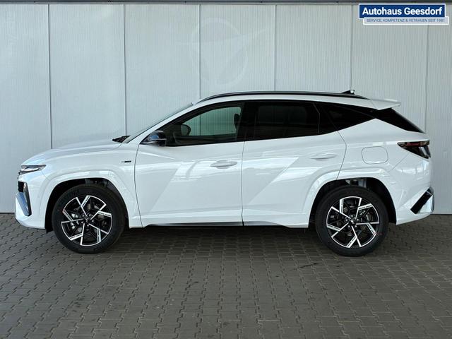 Hyundai TUCSON N-Line x HEV 2WD Automatik / Head-Up ACC Sitz+Lenkradheiz. Sitzbel&uuml;ftung/ Krell E-Klappe Matrix LED Alu 19'' 