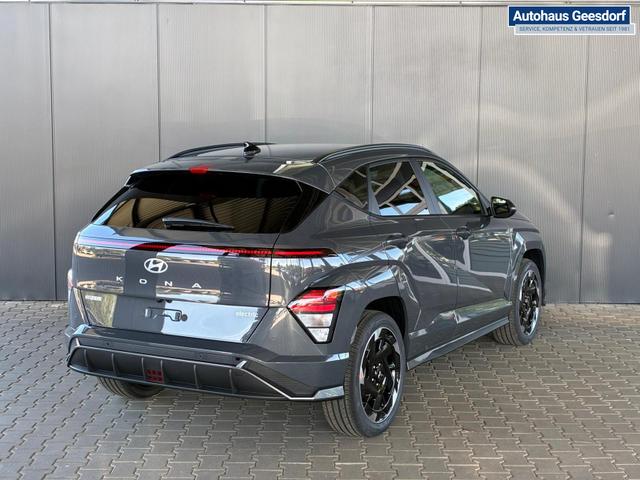 Hyundai KONA Elektro N-Line 64,8 kWh / Bose ACC PDC V&H + Kamera Keyless Sitz Lenkradheiz. LED Alu 19" 