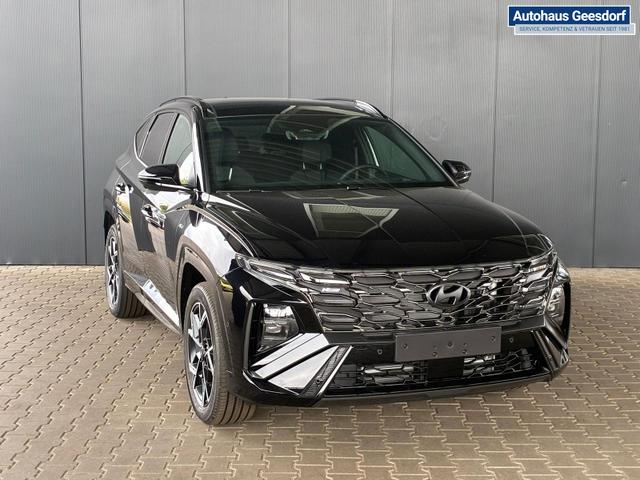 Hyundai TUCSON HEV 2WD N-Line X Pano / MY27 Panoramadach Head-Up 360&deg; Kam. ACC Sitz + Lenkradheiz. Sitzbel&uuml;ftung Alu 19" 