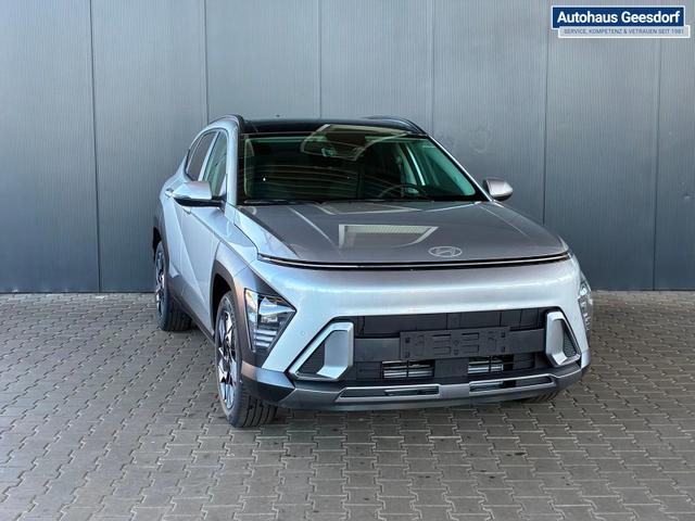 Hyundai KONA Comfort Plus 1.6 T-GDI DCT 4WD / Navi ACC Keyless Sitz + Lenkradheiz. Schiebedach LED Alu 18" 