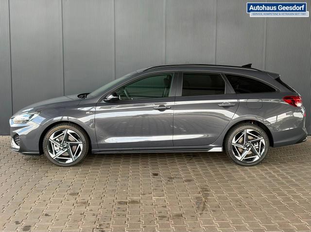Hyundai i30 Kombi N-Line 1.5 T-GDI 48V / Navi PDC V&H + Kamera Sitz Lenkradheizung LED Alu 18" 