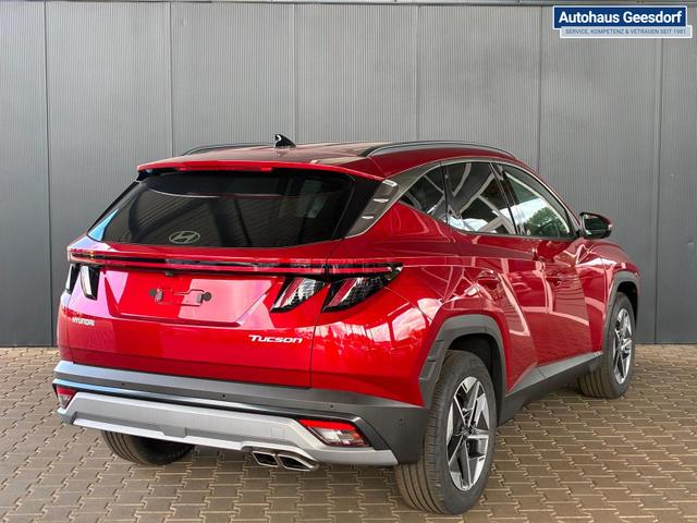 Hyundai TUCSON Comfort Plus 1.6 T-GDI 2WD 48V DCT / Matrix-LED Elek. Heck 360&deg; Kam. Teilleder Shz vo + hi Alu 18" 