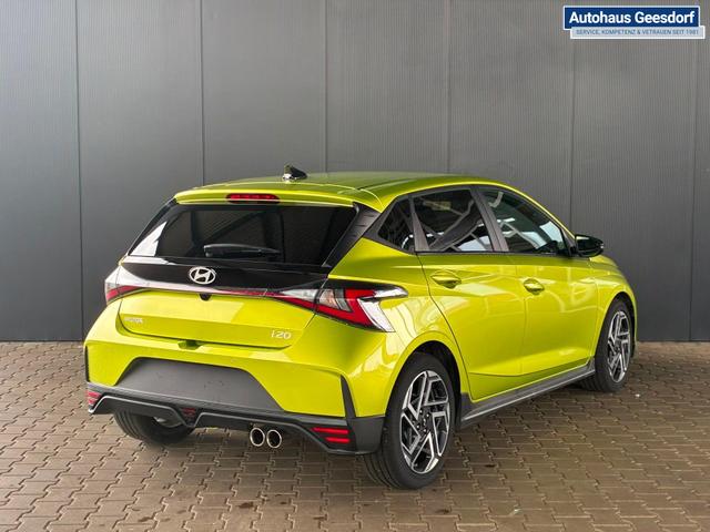 Hyundai i20 1.2 MPI N-Line / LED Tempomat Navi R&uuml;ckfahrkamera Alu 17" 