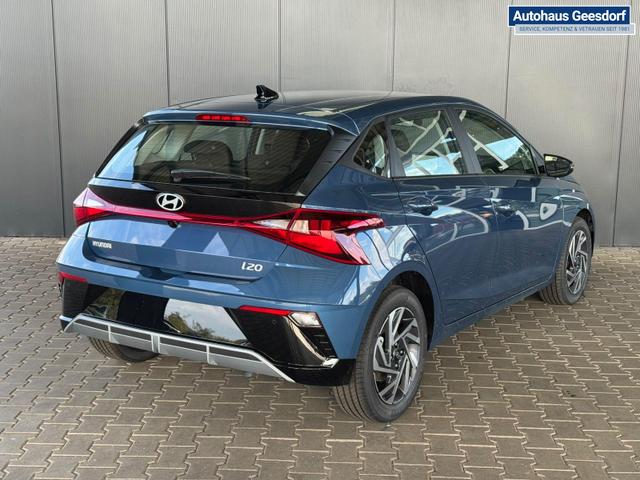 Hyundai i20 Smart 1.0 T-GDi 90PS 7-DCT AT / Tempomat Navi PDC hinten Kamera Sitz + Lenkradheizung Alu 16'' 