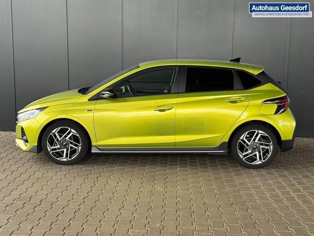Hyundai i20 1.2 MPI N-Line / LED Tempomat Navi R&uuml;ckfahrkamera Alu 17" 