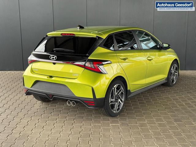 Hyundai i20 1.2 MPI N-Line / LED Tempomat Navi R&uuml;ckfahrkamera Alu 17" 