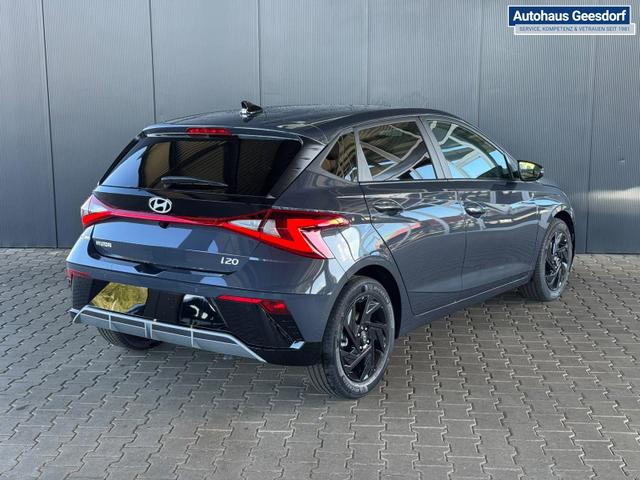 Hyundai i20 Style 1.0 T-GDI BLACK LINE / Navi Fernlichtassistent Spurhalteassistent ACC Kamera Sitz + Lenkradheizung LED Alu 16" 