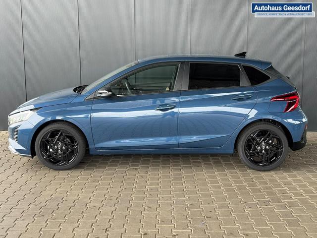 Hyundai i20 Black-Line STYLE 1,0 T-GDi 7-DCT / Navi Tempomat Spurhalteassistent Kamera Sitz + Lenkradheizung LED 