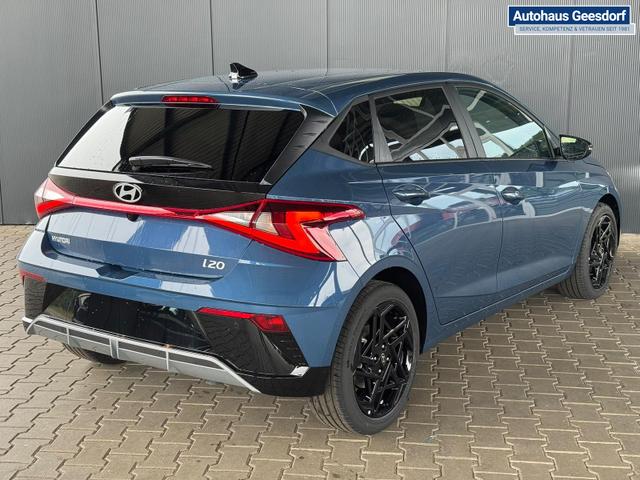 Hyundai i20 Black-Line STYLE 1,0 T-GDi 7-DCT / Navi Tempomat Spurhalteassistent Kamera Sitz + Lenkradheizung LED 