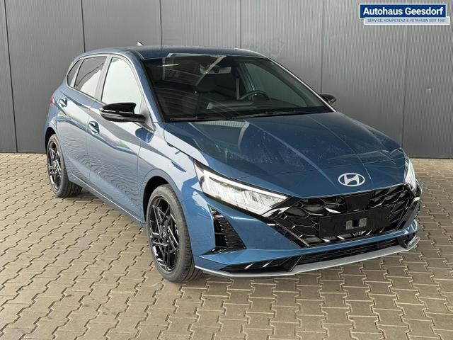 Hyundai i20 Black-Line STYLE 1,0 T-GDi 7-DCT / Navi Tempomat Spurhalteassistent Kamera Sitz + Lenkradheizung LED 
