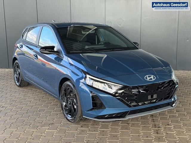 Hyundai i20 Style 1.0 T-GDI BLACK LINE / Navi Fernlichtassistent Spurhalteassistent ACC Kamera Sitz + Lenkradheizung LED 
