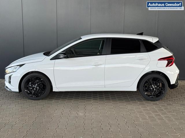 Hyundai i20 Black-Line STYLE 1,0 T-GDi 7-DCT / Navi Tempomat Spurhalteassistent Kamera Sitz + Lenkradheizung LED 