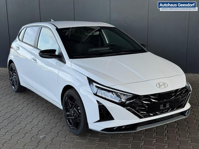 Hyundai i20 Black-Line STYLE 1,0 T-GDi 7-DCT / Navi Tempomat Spurhalteassistent Kamera Sitz + Lenkradheizung LED 
