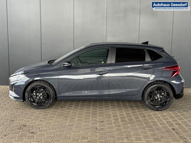 Hyundai i20 Black-Line STYLE 1,0 T-GDi 7-DCT / Navi Tempomat Spurhalteassistent Kamera Sitz + Lenkradheizung LED 