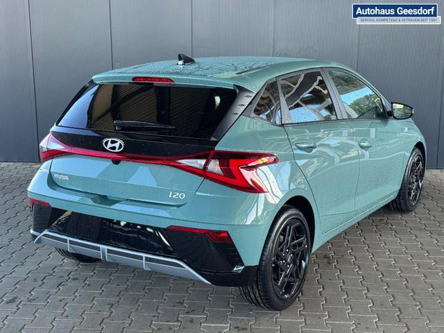 Hyundai i20 Black-Line STYLE 1,0 T-GDi 7-DCT / Navi Tempomat Spurhalteassistent Kamera Sitz + Lenkradheizung LED 