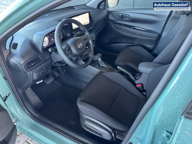 Hyundai i20 Black-Line STYLE 1,0 T-GDi 7-DCT / Navi Tempomat Spurhalteassistent Kamera Sitz + Lenkradheizung LED 