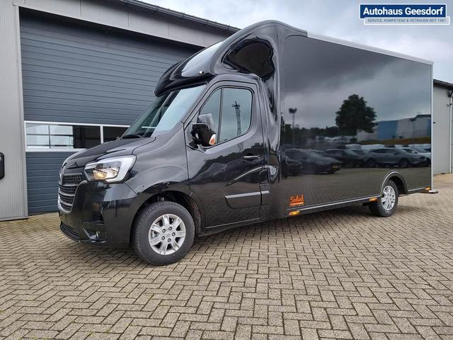 Renault Master Kastenwagen Kofferaufbau 2.3 dCi 165PS 3,5t 3-Sitzer Klima Navi Rückf.Kamera Hecktüren 270° Innenraumverkleidung Laderaum 4100x2120 
