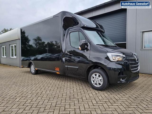 Renault Master Kastenwagen Kofferaufbau 2.3 dCi 165PS 3,5t 3-Sitzer Klima Navi Rückf.Kamera Hecktüren 270° Innenraumverkleidung Laderaum 4100x2120 