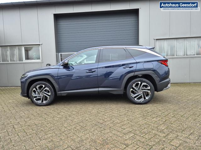 Hyundai TUCSON Trend 1.6 T-GDI 252PS Automatik PHEV FACELIFT MY2025 Krell-Sound elektr. Heckklappe Teil-Leder Sitzheizung Lenkradheizung ACC Klimaautomatik Navi 12,3"-Touchscreen DAB+ wireless Apple CarPlay + Android Auto PDC v+h Rückf.Kamera 2xKeyless 19-LM 