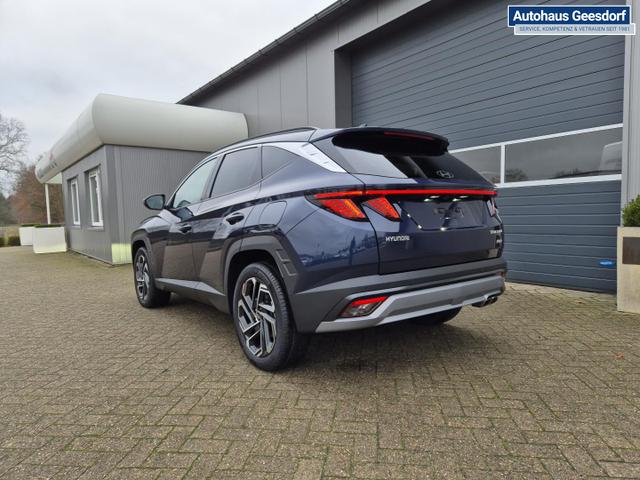 Hyundai TUCSON Trend 1.6 T-GDI 252PS Automatik PHEV FACELIFT MY2025 Krell-Sound elektr. Heckklappe Teil-Leder Sitzheizung Lenkradheizung ACC Klimaautomatik Navi 12,3"-Touchscreen DAB+ wireless Apple CarPlay + Android Auto PDC v+h Rückf.Kamera 2xKeyless 19-LM 