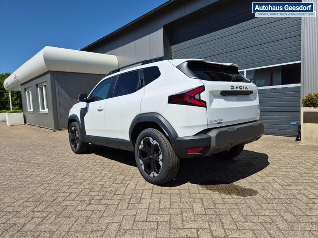 Dacia Duster Extreme Hybrid 140PS Automatik 1.6 SCE 4x Kamera elektr.Parkbremse Teil-Leder Klimaautomatik Bluetooth Apple Carplay Android Auto PDC v+h 2xKeyless 18"LM 