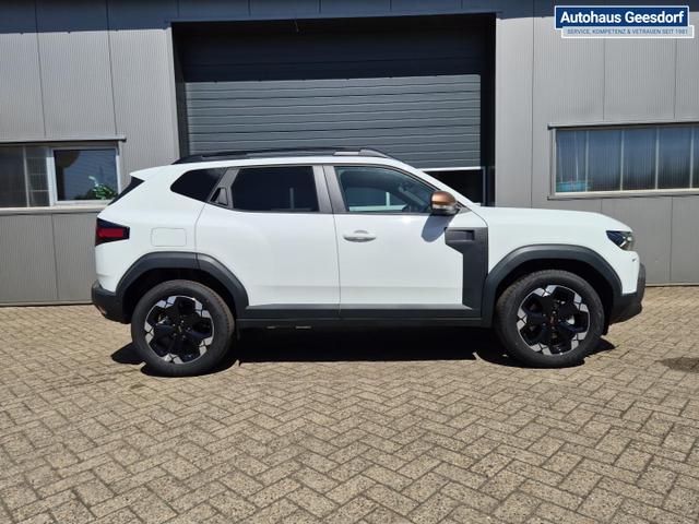 Dacia Duster Extreme Hybrid 140PS Automatik 1.6 SCE 4x Kamera elektr.Parkbremse Teil-Leder Klimaautomatik Bluetooth Apple Carplay Android Auto PDC v+h 2xKeyless 18"LM 