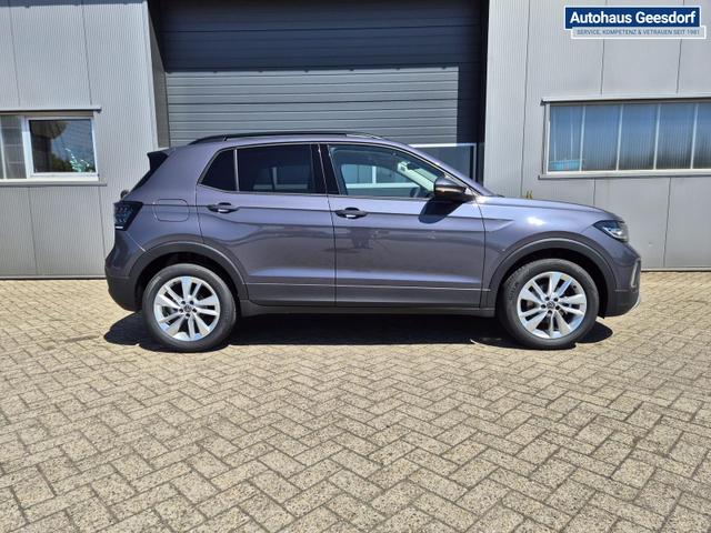 Volkswagen T-Cross 1.0 TSI 116PS DSG Life LED-Matrix-Scheinwerfer Klimaautomatik Sitzheizung PDC Rückf.Kamera 17-LM abged.Scheiben 2xKeyless DAB+ Bluetooth Touchscreen Apple CarPlay Android Auto 