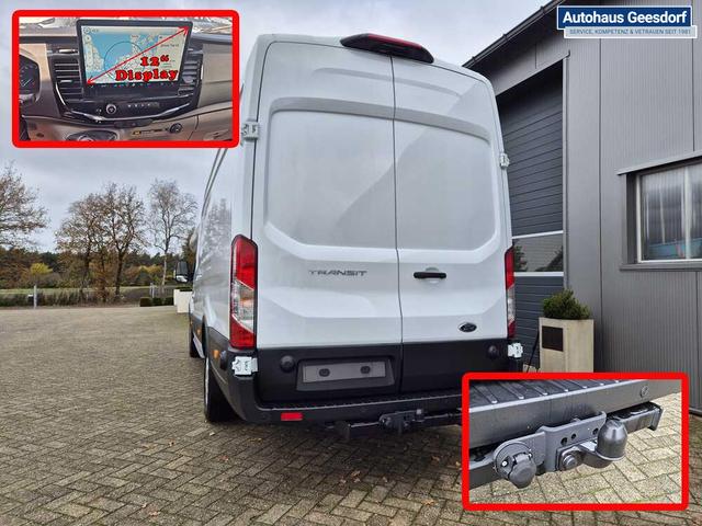 Ford Transit 350 L4H3 2.0 EcoBlue 130PS Trend Heckantrieb 3,5t 2-Sitzer AHK Sitzheizung Frontscheibe beheizb. Klimaautomatik Navi PDC v+h Bluetooth DAB Apple CarPlay Android Auto Tempomat Ganzj.Reifen 